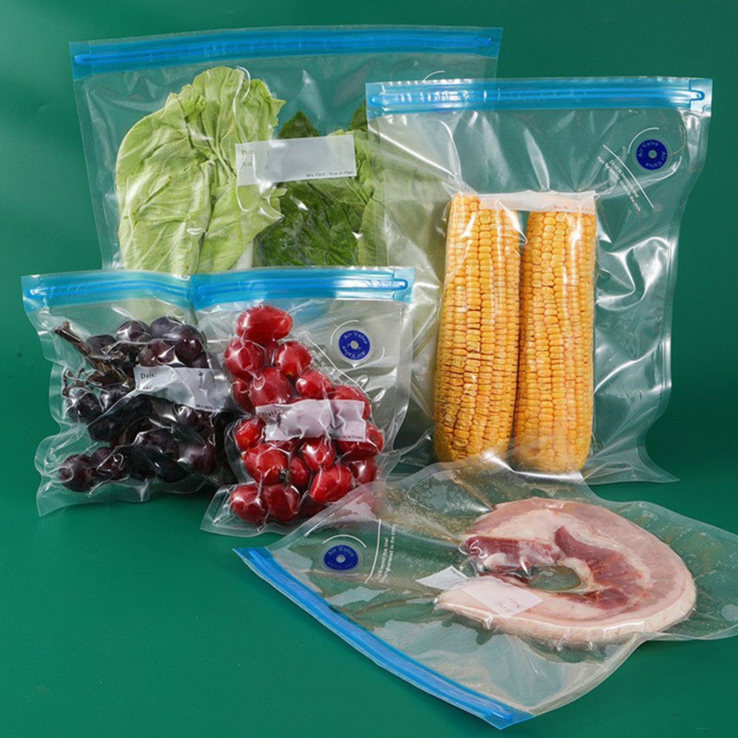 ถุงซูวีดแบบใช้ซ้ำได้ ถุงซีลสูญ - Food Storage Vacuum Bags บทวิจารณ์และราคา