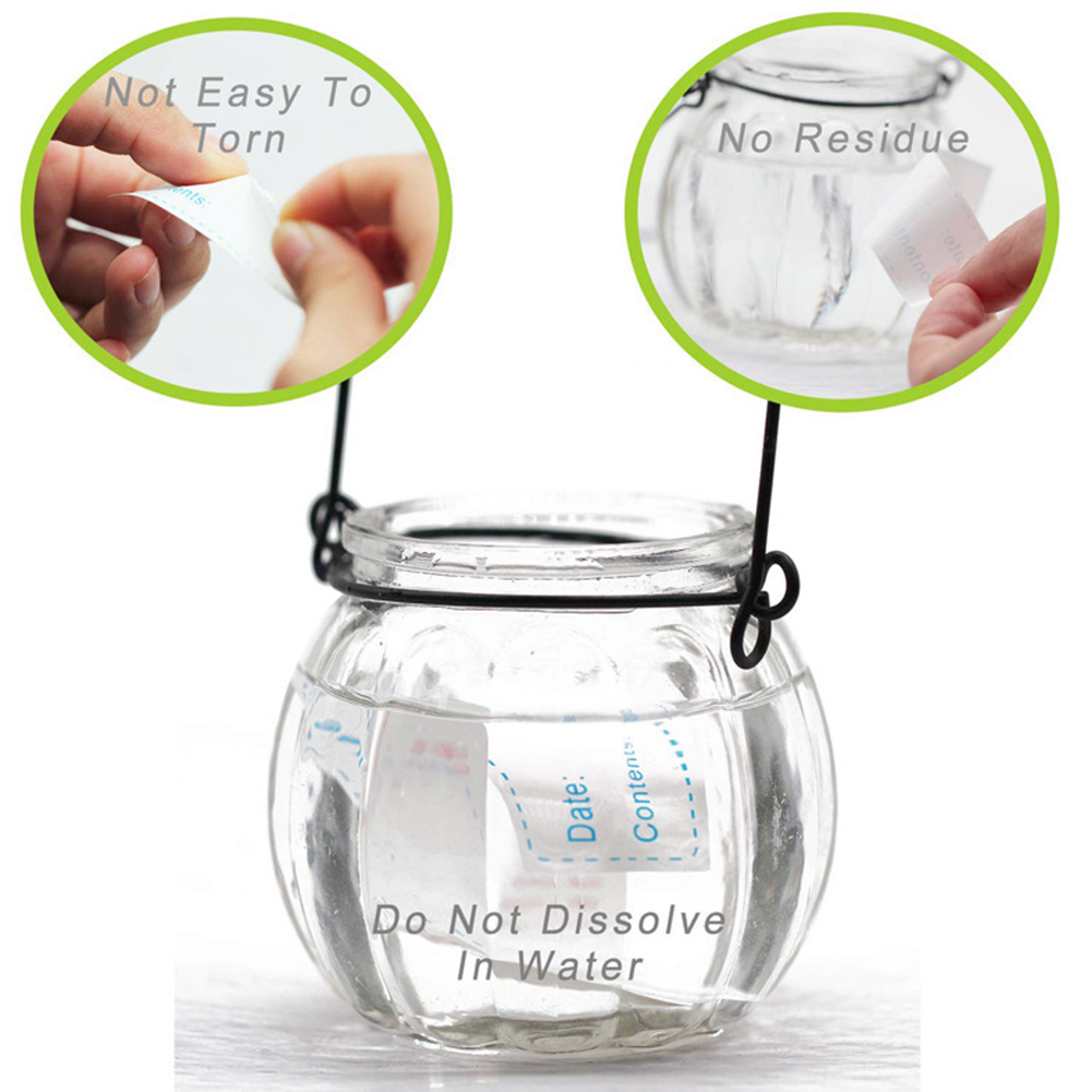 สติกเกอร์ฉลากอาหารแบบละลายได้  - Food Storage Kitchen บทวิจารณ์และราคา