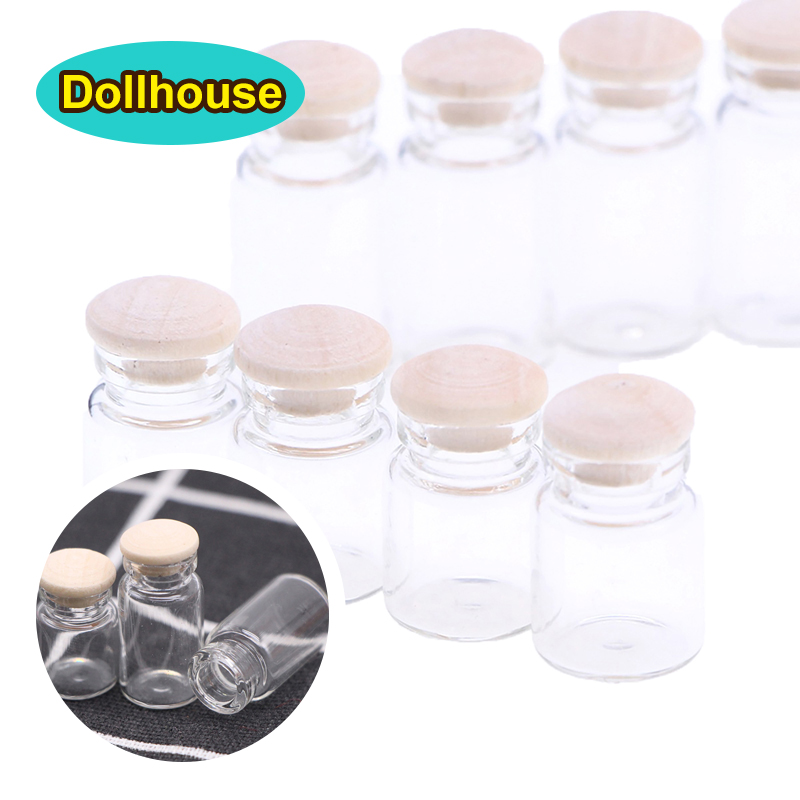 ขวดแก้วจิ๋วสำหรับบ้านตุ๊กตา ขน - Food Storage Glass บทวิจารณ์และราคา