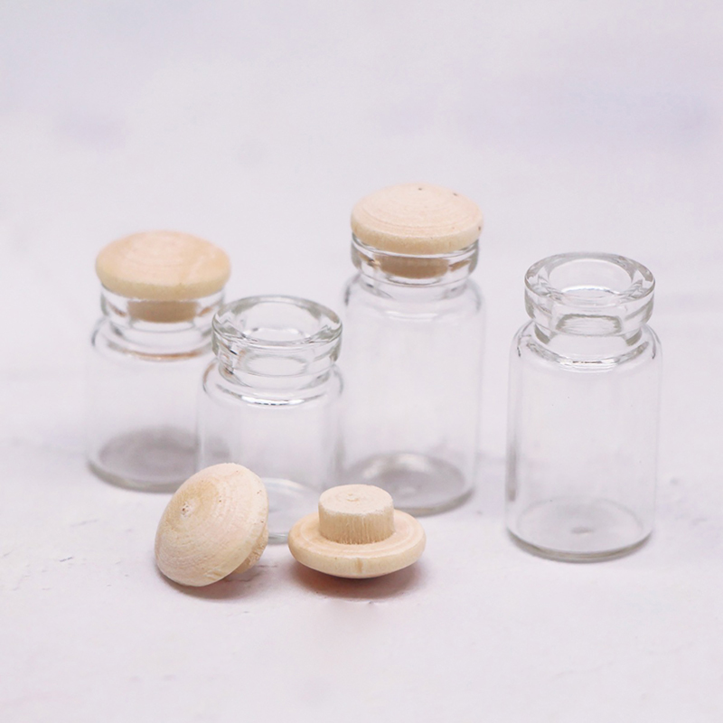 ขวดแก้วจิ๋วสำหรับบ้านตุ๊กตา ขน - Food Storage Glass บทวิจารณ์และราคา
