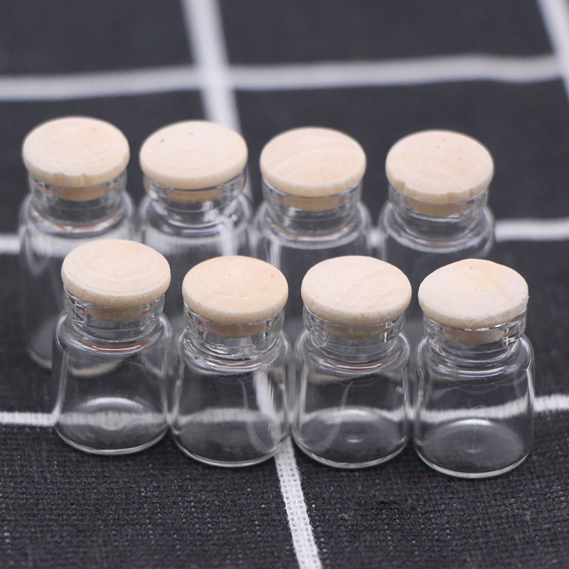 ขวดแก้วจิ๋วสำหรับบ้านตุ๊กตา ขน - Food Storage Glass บทวิจารณ์และราคา