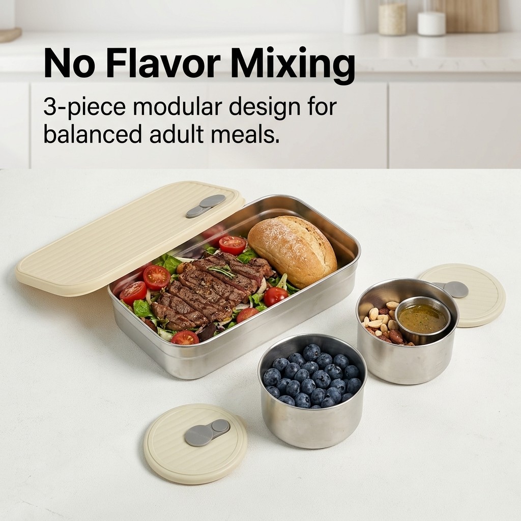 กล่องอาหารสแตนเลส 304 สำหรับไม - Food Storage Oven Safe บทวิจารณ์และราคา