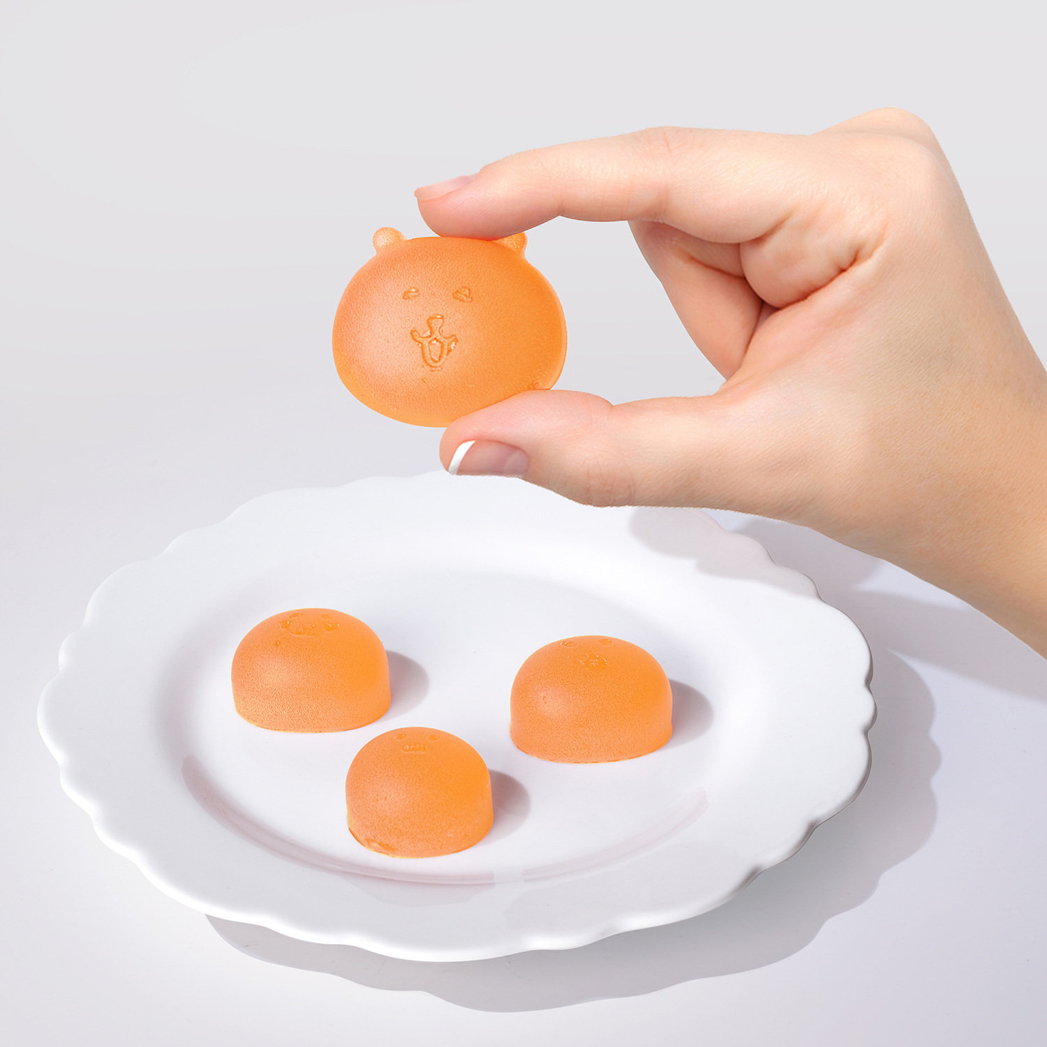 ถาดทำน้ำแข็งซิลิโคนรูปหมีน่ารั - Food Storage Kitchen บทวิจารณ์และราคา