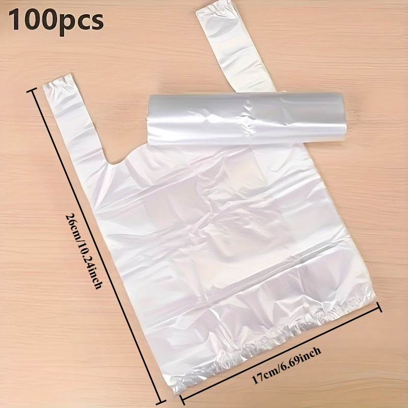 100 ชิ้นมินิถุงพลาสติกใสแบบใช้ - Food Storage Plastic บทวิจารณ์และราคา