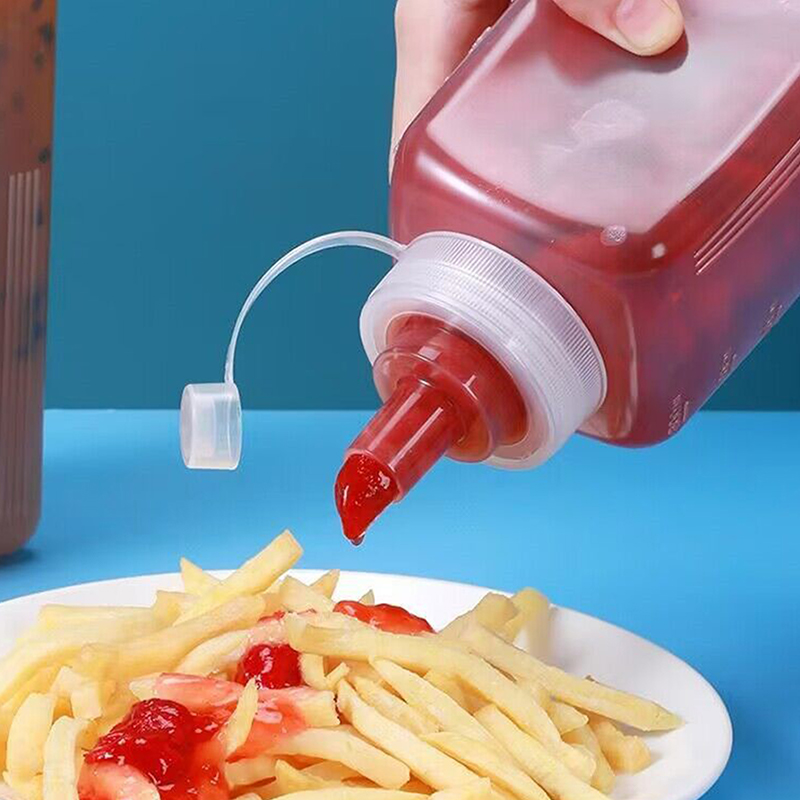 ขวดบีบซอสขนาด 600/800/1000 มล. - Condiment Squeeze Bottle บทวิจารณ์และราคา