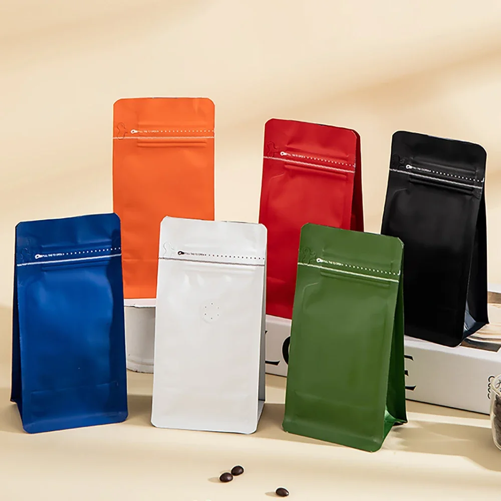 50pcs เกรดอาหาร Matt สีส้มอลูม - Food Storage In Mylar Bags บทวิจารณ์และราคา