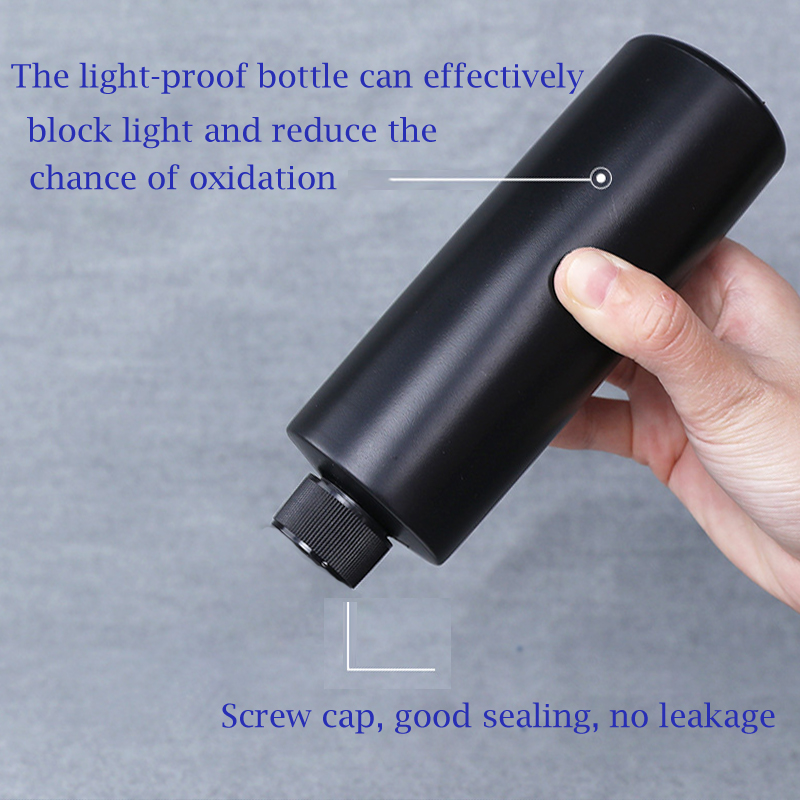 5 ชิ้น 30-1000 มิลลิลิตรสีดํา  - Condiment Squeeze Bottle บทวิจารณ์และราคา