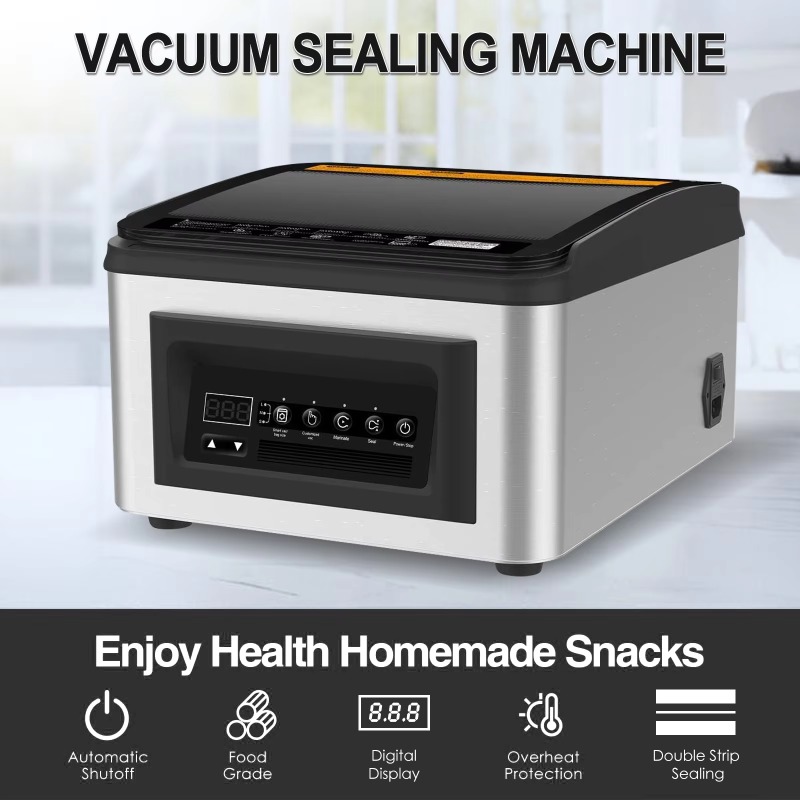 เครื่องซีลสูญญากาศไฟฟ้าแบบตั้ง - Food Storage Vacuum Bags บทวิจารณ์และราคา
