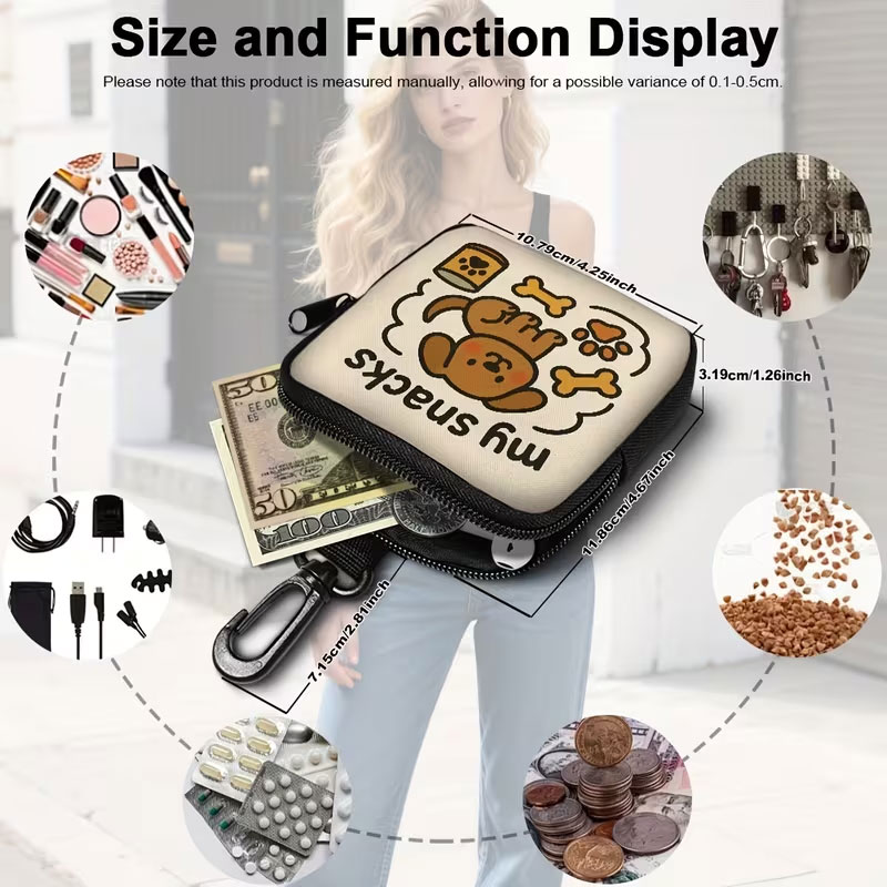 ถุงอาหารสุนัข 1 ชิ้นพร้อมลายสุ - Food Storage Zip Bags บทวิจารณ์และราคา