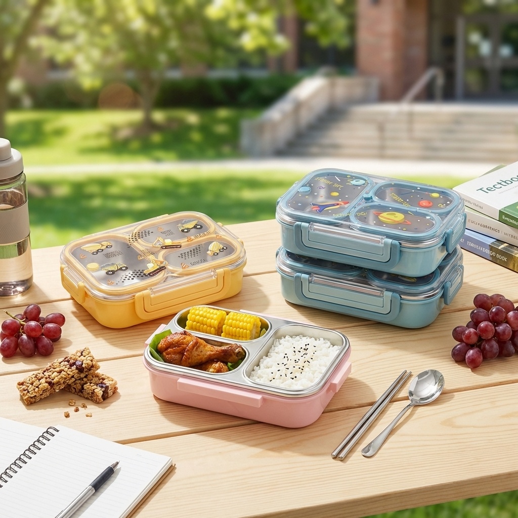 กล่องอาหารกลางวันสแตนเลส 304 ข - Food Storage Oven Safe บทวิจารณ์และราคา