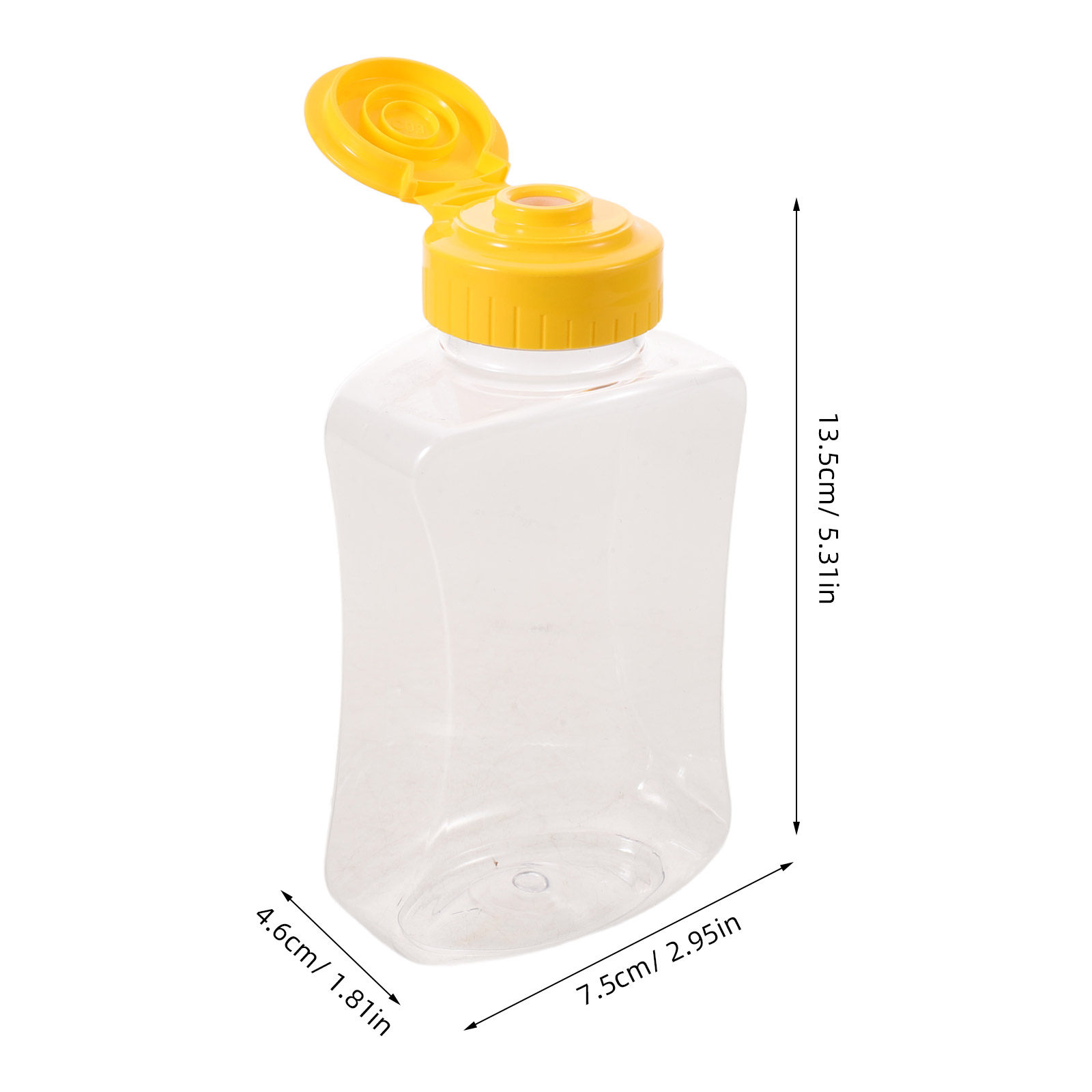 ขวดบีบน้ำผึ้งพลาสติก 180 มล. 4 - Condiment Squeeze Bottle บทวิจารณ์และราคา