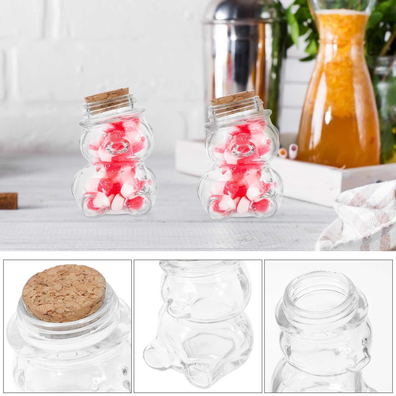 ชุดโหลแก้วใส 4 ชิ้น สำหรับเก็บ - Food Storage Glass บทวิจารณ์และราคา
