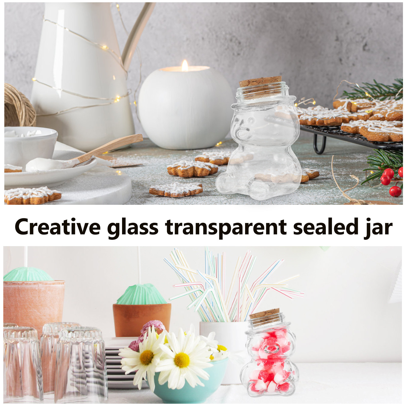 ชุดโหลแก้วใส 4 ชิ้น สำหรับเก็บ - Food Storage Glass บทวิจารณ์และราคา