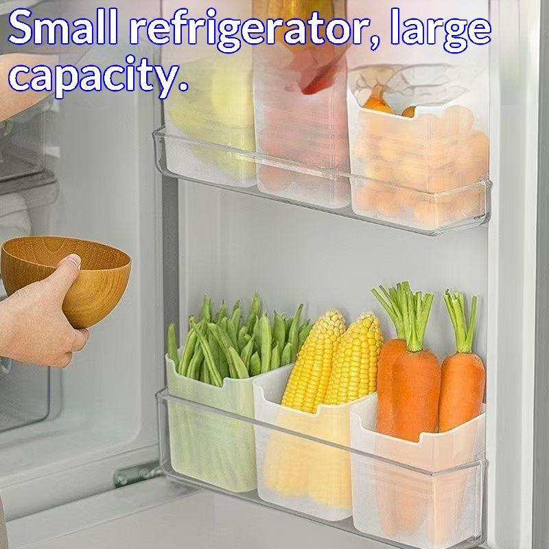 กล่องเก็บอาหารในตู้เย็น 4 ชิ้น - Food Storage Containers Plastic Box บทวิจารณ์และราคา