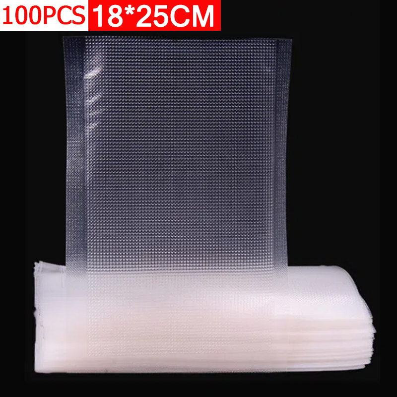ถุงสูญญากาศ 100 ชิ้น ขนาด 18x2 - Food Storage Vacuum Bags บทวิจารณ์และราคา