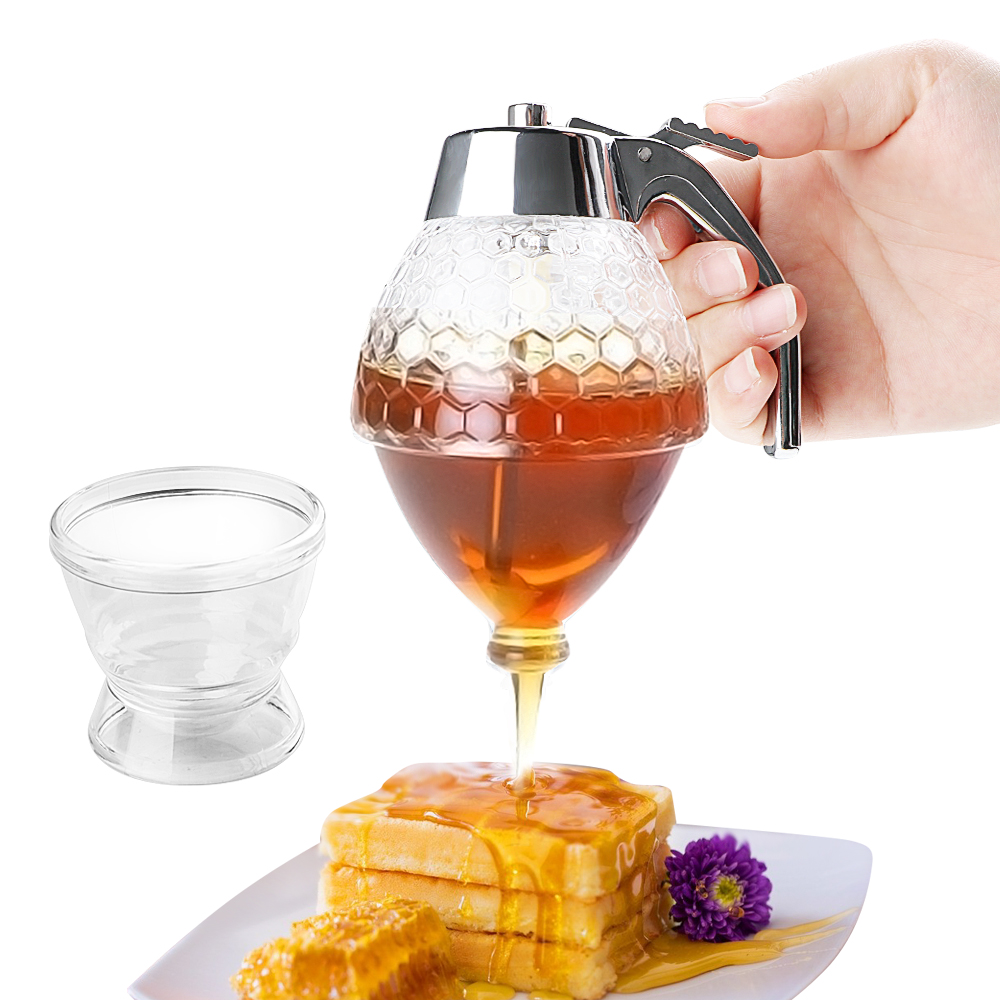 ขวดบีบใส่น้ำผึ้ง ขวดบีบ ขวดเก็ - Condiment Squeeze Bottle บทวิจารณ์และราคา