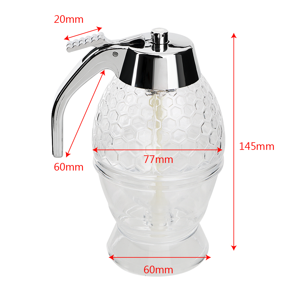 ขวดบีบใส่น้ำผึ้ง ขวดบีบ ขวดเก็ - Condiment Squeeze Bottle บทวิจารณ์และราคา