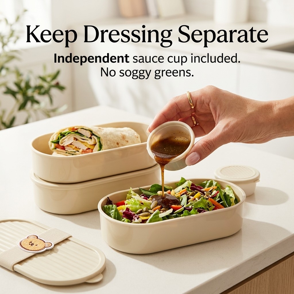 กล่องอาหารกลางวันทรงรีสองชั้นพ - Food Storage Oven Safe บทวิจารณ์และราคา