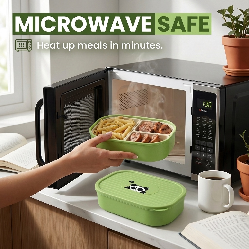 กล่องอาหารกลางวันพลาสติกน่ารัก - Food Storage Oven Safe บทวิจารณ์และราคา