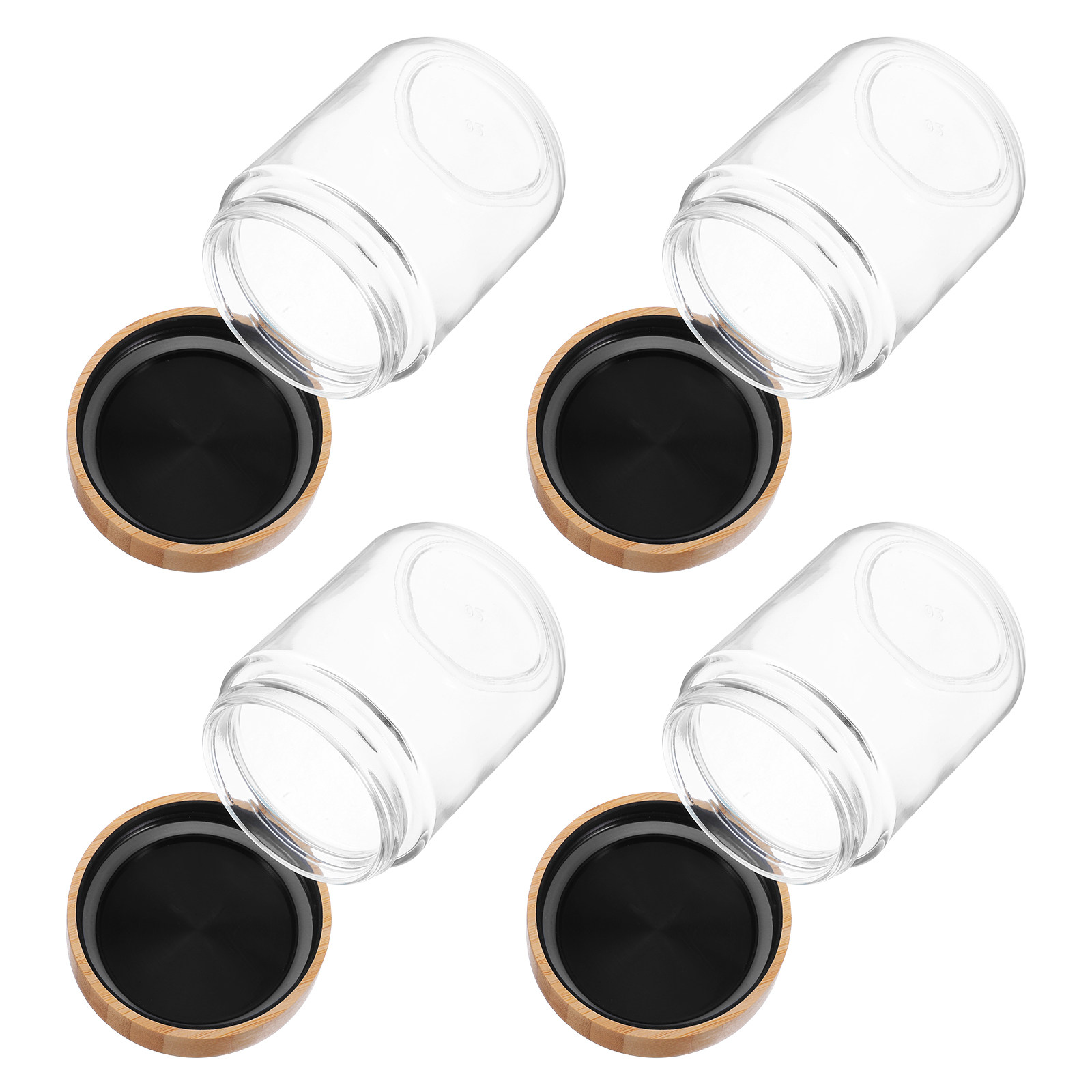 โหลแก้วเก็บอาหารในครัว 4 ชิ้น  - Food Storage Glass บทวิจารณ์และราคา