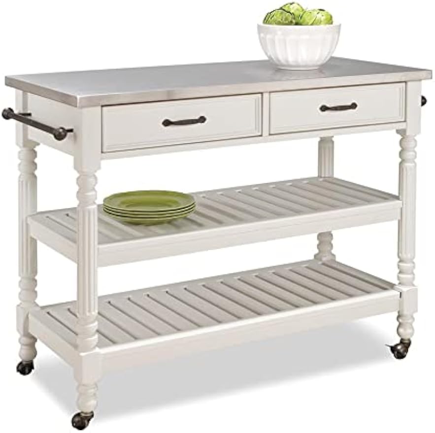 รถเข็นครัวเคลื่อนที่พร้อมล้อเล - Food Storage In Cabinets บทวิจารณ์และราคา