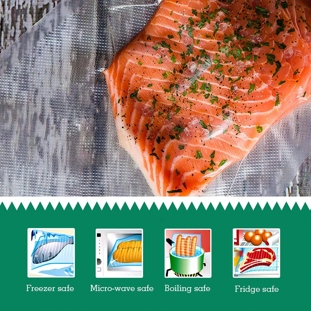 Sous Vide ถุงม้วนสำหรับเครื่อง - Food Storage Vacuum Bags บทวิจารณ์และราคา