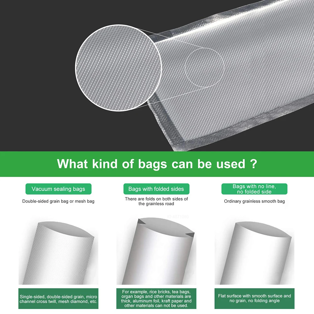 Sous Vide ถุงม้วนสำหรับเครื่อง - Food Storage Vacuum Bags บทวิจารณ์และราคา