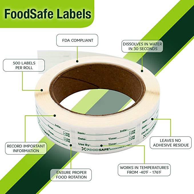 สติกเกอร์ติดอาหารสำหรับบรรจุภั - Food Storage Expiration Dates บทวิจารณ์และราคา