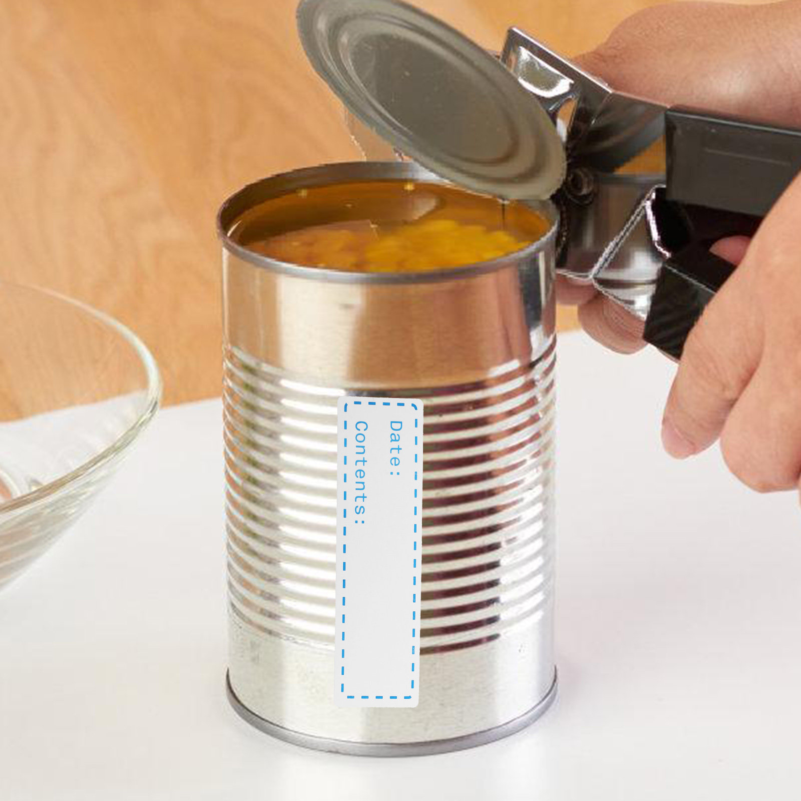 สติกเกอร์ติดอาหารแบบมีกาวในตัว - Food Storage Freezer บทวิจารณ์และราคา