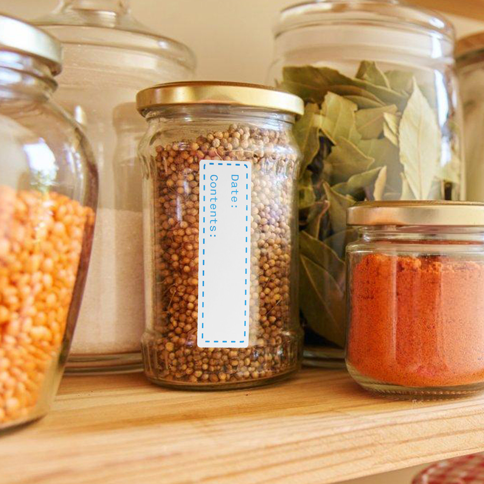 สติกเกอร์ติดอาหารแบบมีกาวในตัว - Food Storage Freezer บทวิจารณ์และราคา